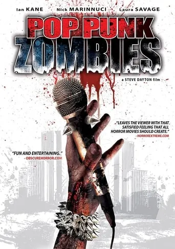 Pop Punk Zombies movie poster - Rated 1/10