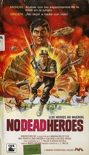 No Dead Heroes movie poster - Rated 4.5/10