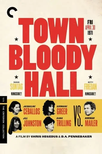 Town Bloody Hall movie poster - Rated 5.8/10