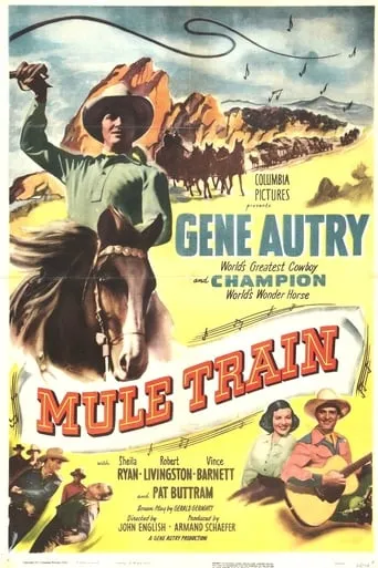 Mule Train movie poster - Rated 5/10