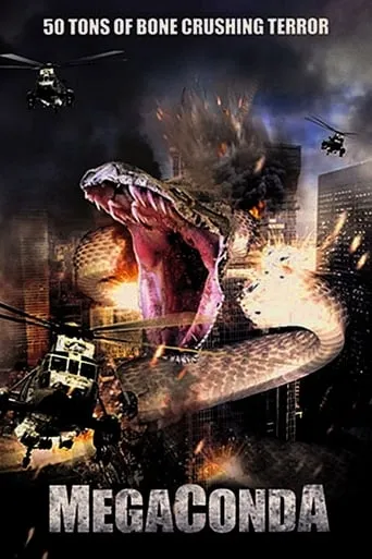 Megaconda movie poster - Rated 3.7/10