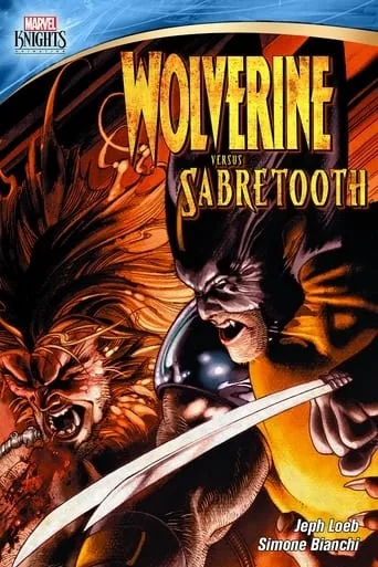 Wolverine Versus Sabretooth movie poster - Rated 7/10
