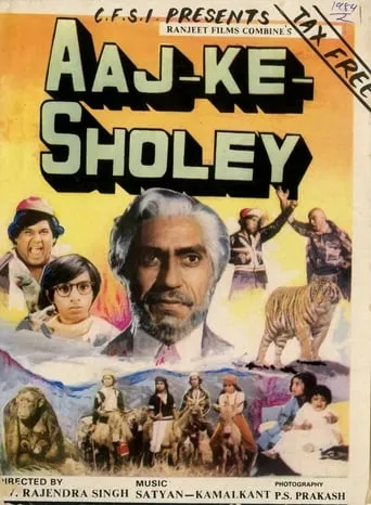 Aaj Ke Sholey movie poster - Rated 8.7/10