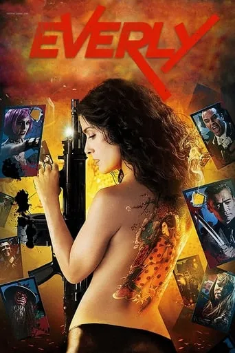 Everly movie poster - Rated 5.5/10