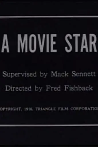 A Movie Star movie poster - Rated 5.5/10