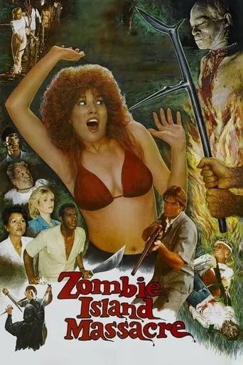 Zombie Island Massacre movie poster - Rated 3.4/10