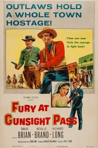 Fury at Gunsight Pass movie poster - Rated 6/10
