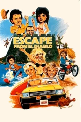 Escape from El Diablo movie poster - Rated 3.5/10