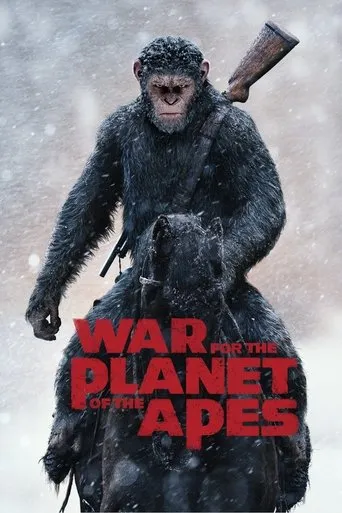 War for the Planet of the Apes movie poster - Rated 7.206/10