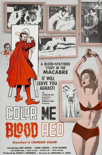 Color Me Blood Red movie poster - Rated 4.7/10