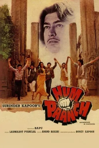 Hum Paanch movie poster - Rated 6.9/10