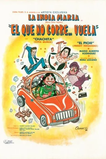 ¡El que no corre... vuela! movie poster - Rated 7.917/10