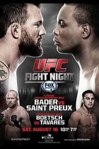 UFC Fight Night 47: Bader vs. St. Preux movie poster - Entertainment content