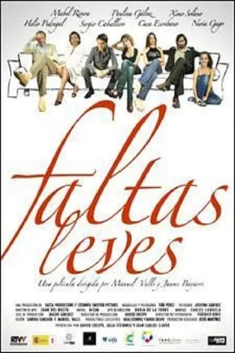 Faltas leves movie poster - Rated 3.5/10