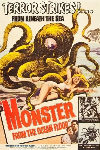 Monster from the Ocean Floor movie poster - Rated 3.417/10
