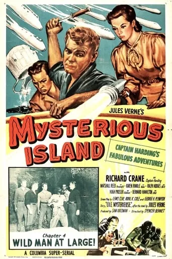 Mysterious Island movie poster - Rated 5.3/10