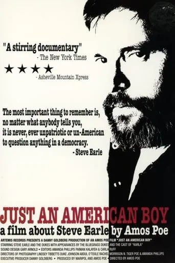 Just an American Boy: A Film About Steve Earle movie poster - Entertainment content