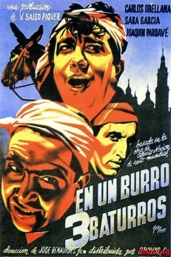 En un burro tres baturros movie poster - Rated 5.5/10