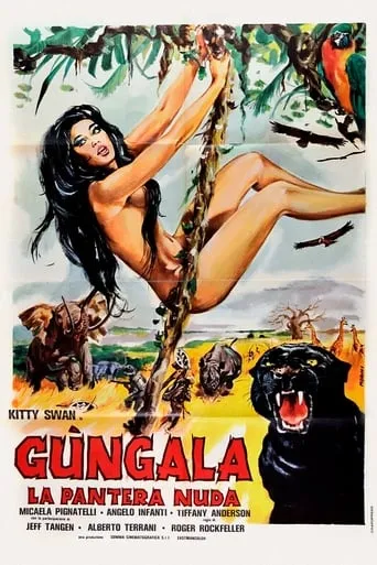 Gungala, The Black Panther Girl movie poster - Rated 5.2/10