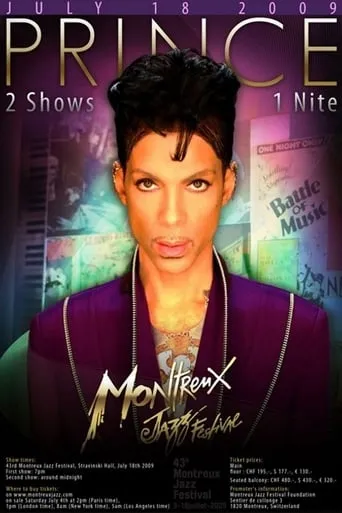Prince - Montreux Jazz Festival (Early Show) movie poster - Rated 8/10