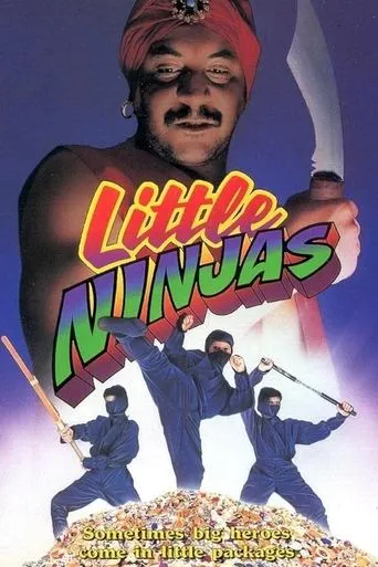 Little Ninjas movie poster - Rated 4/10