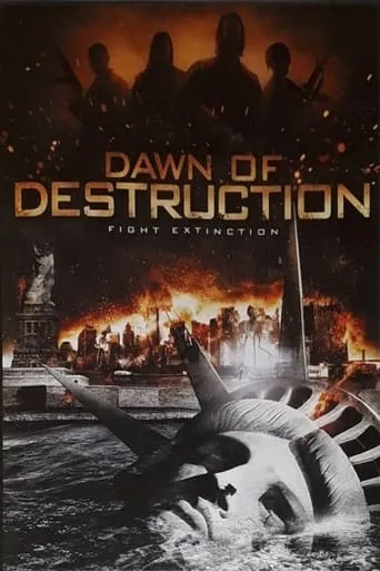 Dawn of Destruction movie poster - Rated 1/10