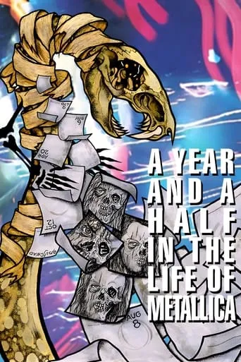 Metallica: A Year and a Half in the Life of Metallica movie poster - Rated 7.7/10