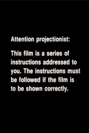 Projection Instructions movie poster - Entertainment content