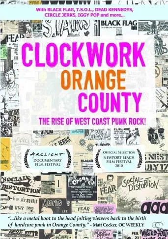Clockwork Orange County movie poster - Rated 6/10
