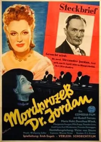Mordprozeß Dr. Jordan movie poster - Rated 7/10