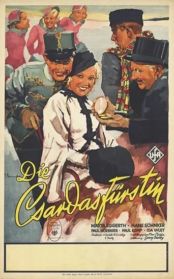 The Csardas Princess movie poster - Entertainment content