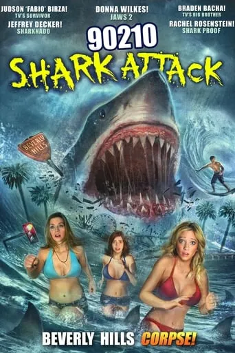90210 Shark Attack movie poster - Rated 4/10
