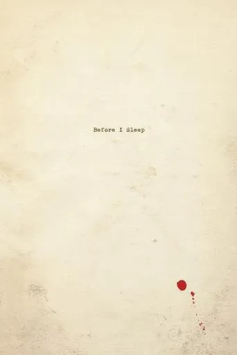 Before I Sleep movie poster - Rated 4.3/10