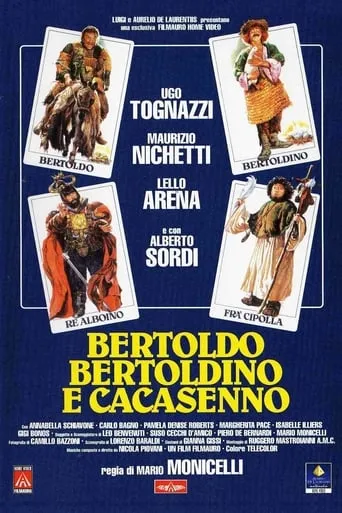 Bertoldo, Bertoldino, and Cacasenno movie poster - Rated 6.9/10