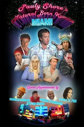 Pauly Shore's Natural Born Komics: Miami movie poster - Rated 2/10