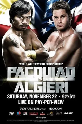 Manny Pacquiao vs. Chris Algieri movie poster - Rated 10/10