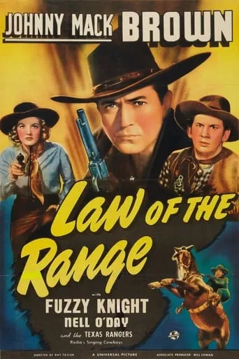 Law of the Range movie poster - Rated 5/10