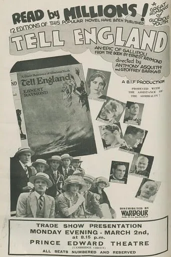 Tell England movie poster - Rated 7.5/10