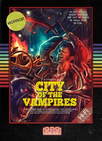 City of the Vampires movie poster - Rated 1.5/10