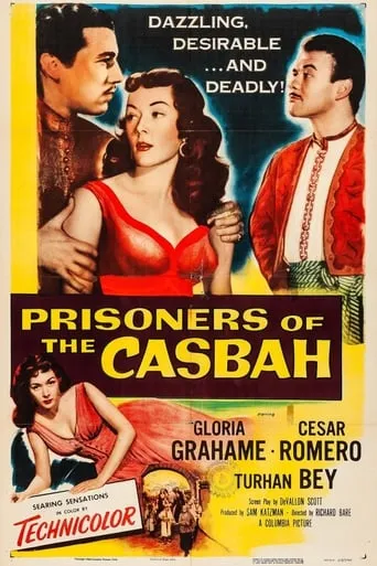 Prisoners of the Casbah movie poster - Rated 5.4/10