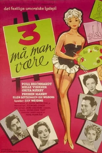 3 må man være movie poster - Rated 6.5/10