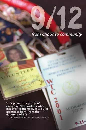 9/12: From Chaos to Community movie poster - Entertainment content