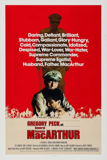 MacArthur movie poster - Rated 6.265/10
