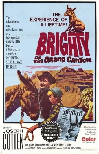 Brighty of the Grand Canyon movie poster - Rated 5.5/10