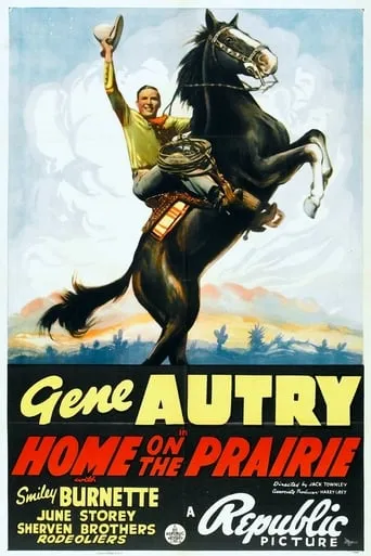 Home on the Prairie movie poster - Rated 5/10