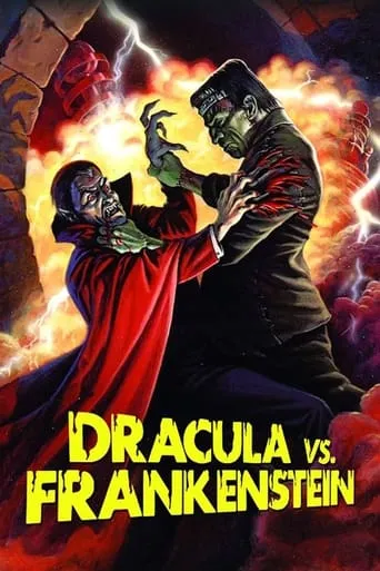 Dracula vs. Frankenstein movie poster - Rated 4.6/10