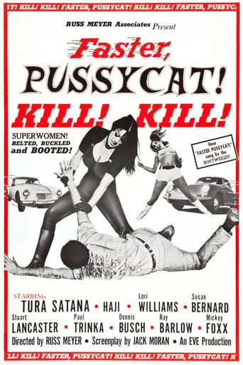 Faster, Pussycat! Kill! Kill! movie poster - Rated 6.339/10