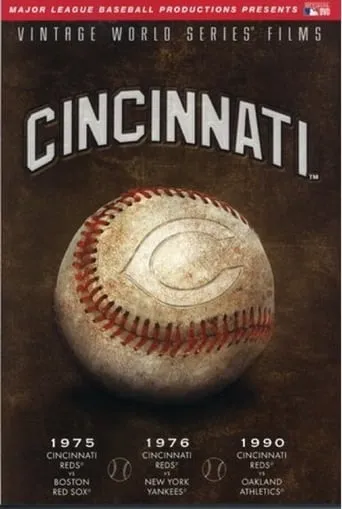 MLB Vintage World Series Films - Cincinnati Reds (1975, 1976, 1990) movie poster - Entertainment content