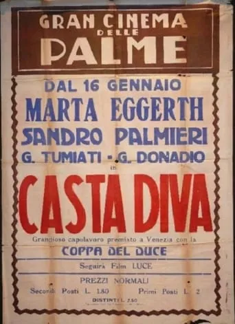 Casta diva movie poster - Rated 5.8/10