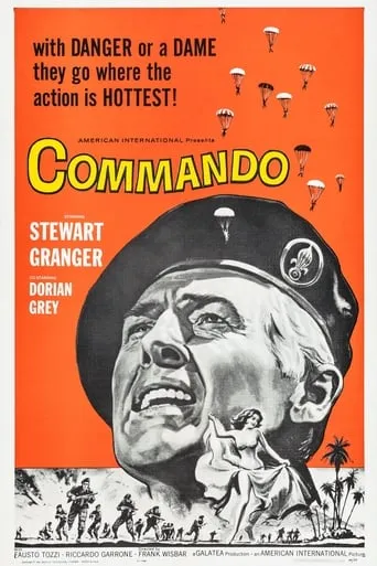 Commando movie poster - Rated 6.2/10